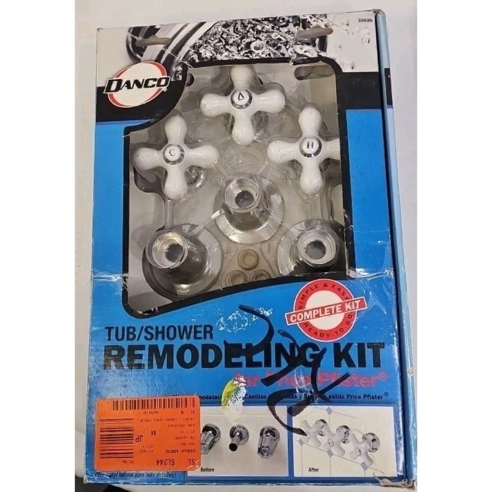 Danco Pfister White Porcelain Bathtub Shower Faucet Rebuild Kit - Amazon $63 Now